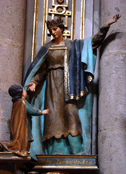 La Beata Juana de Aza.