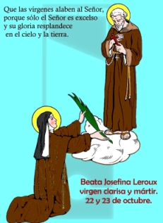 Beata Josefina Leroux, clarisa mártir.